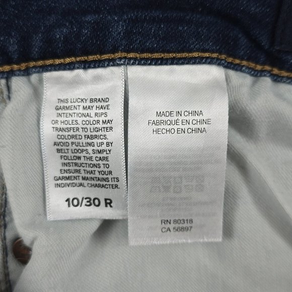 Lucky Brand Women's Mid Rise Hayden Skinny Blue Denim Jeans Size 10/30 Reg - Picture 11 of 16